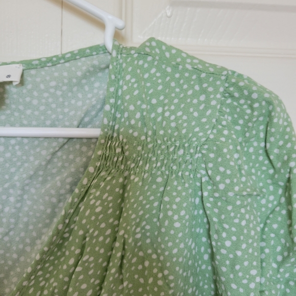 Light green Boho shirt - Picture 5 of 6